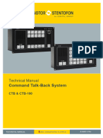 A100K11750 CTB Technical Manual