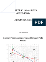 M 3 - Azimuth Dan Jarak