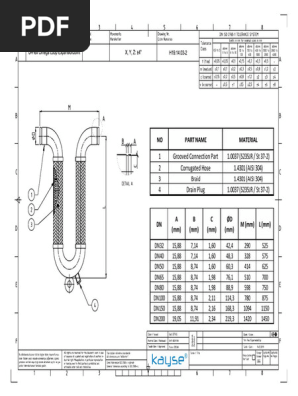 H19.14.03-2 (U-Flex Grooved)-IsO A3 Title Block