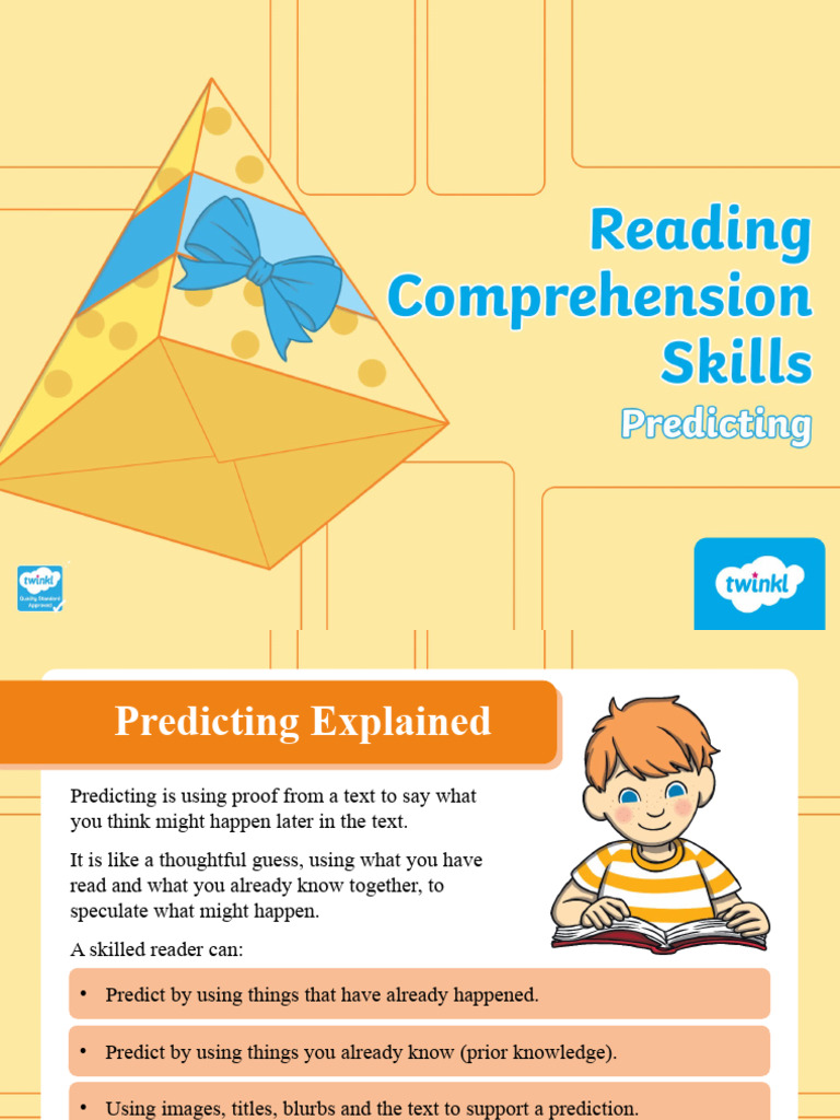 T3 Reading Comprehension Skills - Predicting 2023 | PDF | Knowledge ...