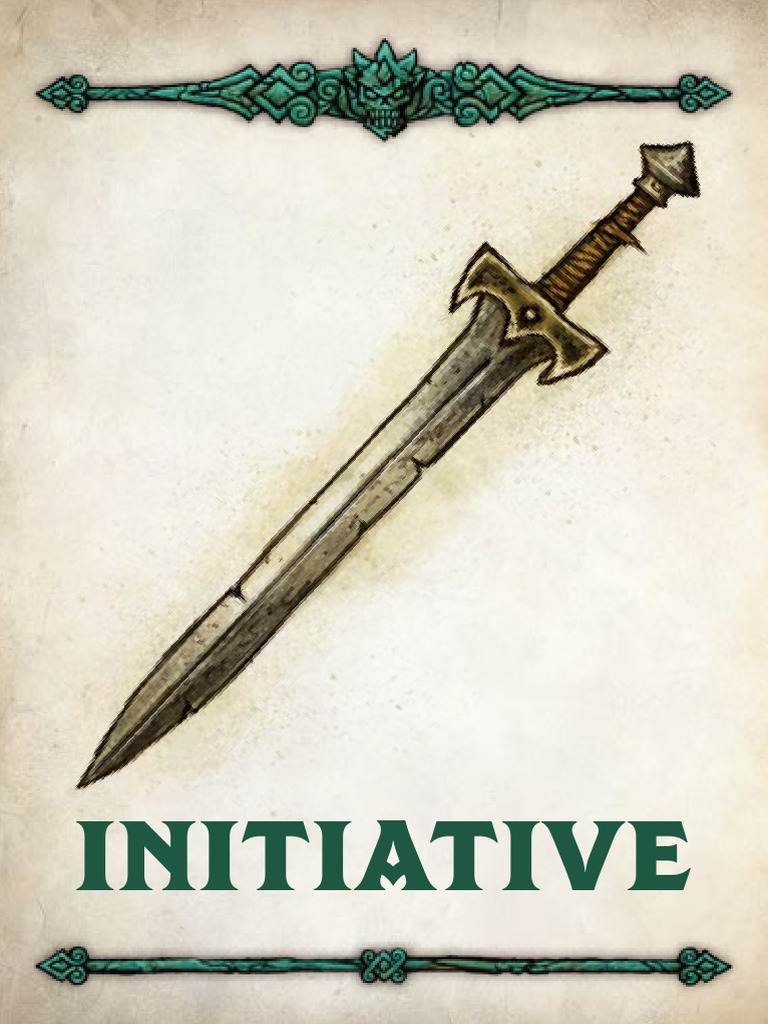 DB Initiative Cards v1 | PDF | Games Of Chance | Card Games