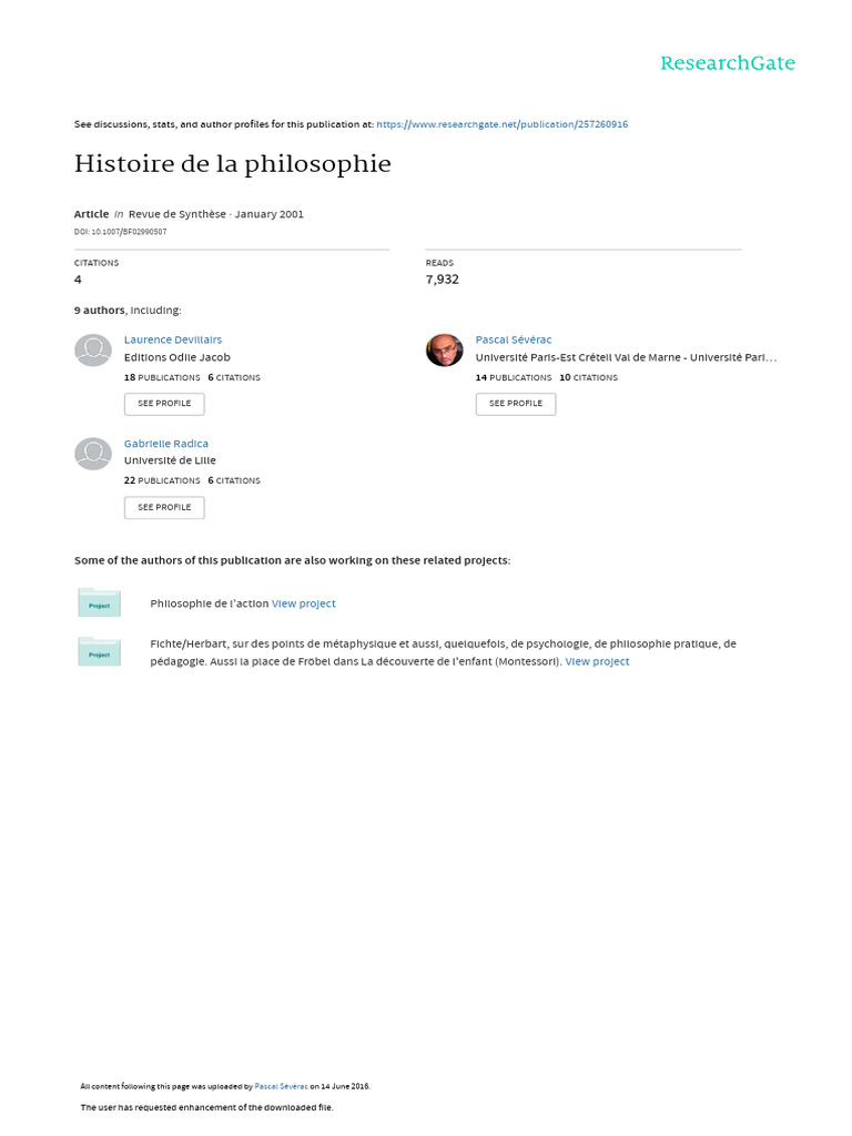 Histoire de la philosophie en PDF | PDF | Augustin d'Hippone | Dieu