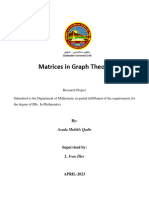 Matrices in Graph Theory - ئاسودە مخلص قادر