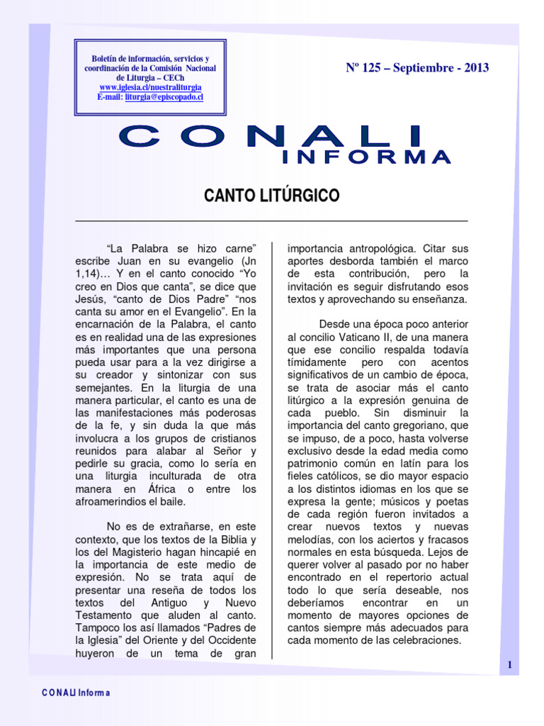 Canto Litúrgico | PDF | Salmos | Oración