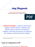 Nursing Diagnosis: Katekanok Kamonmarttayakul, PHD, RN