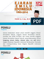 Sejarah Pemilu Indonesia