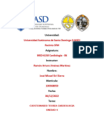 CUESTIONARIO TEORIA CARDIOLOGIA UNIDAD 4 Jose M. Siri