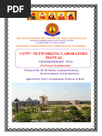 Dr.M.vinoth Computer Networks Lab