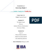 Live Case Study 3 of Applied Corporate Finance by Aswath Damodaran