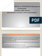 Atmospheric Moisture Part 2
