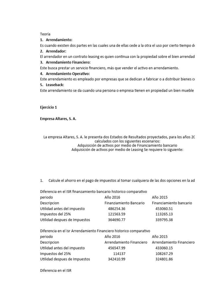 Tarea 2 Finanzas Administrativas 4 | PDF | Dinero | Economias