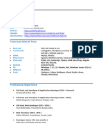 Sohab HH: Technical Skills & Tools