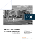 Práctica 13. Estudio Y Planes de Seguridad de Seguridad Y Salud Laboral