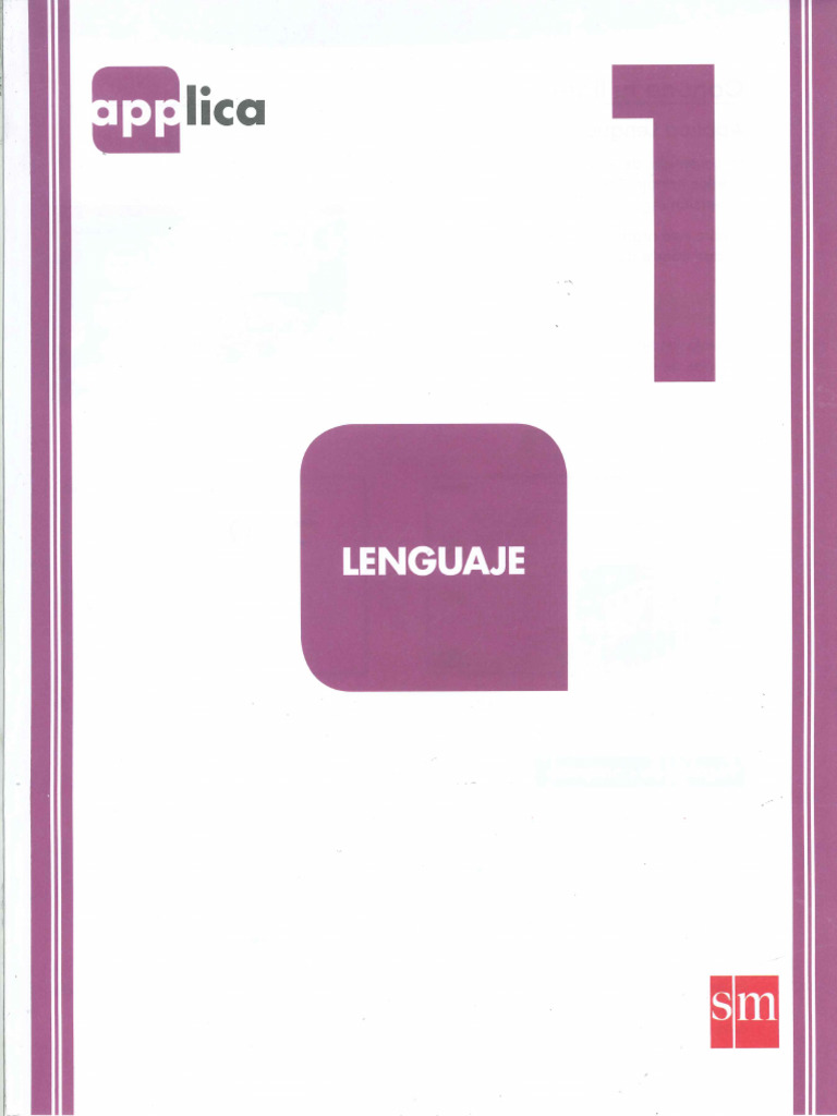 Applica Lenguaje 1 | PDF