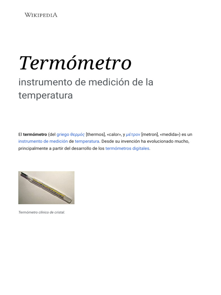 Termómetro digital - Wikipedia, la enciclopedia libre
