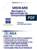 Aula-12 Instalação Do Windows 98 - Elisete - IDA