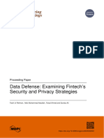 Data Defense: Examining Fintech's Security and Privacy Strategies