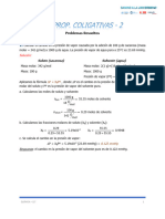 Coligativas 2 - Problemas