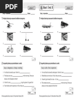 Brainy 5 Short Tests Unit 6 Lesson 3