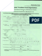 EPF Declaration Form - Dummy