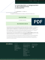 Sistema de Inscripción y Asignación Electrónica D 3