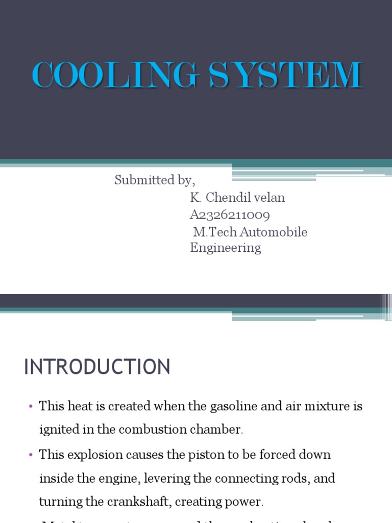 Cooling Systemic Engines Radiator Mechanical Fan