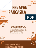 Penerapan Nilai-Nilai Pancasila - X PH D