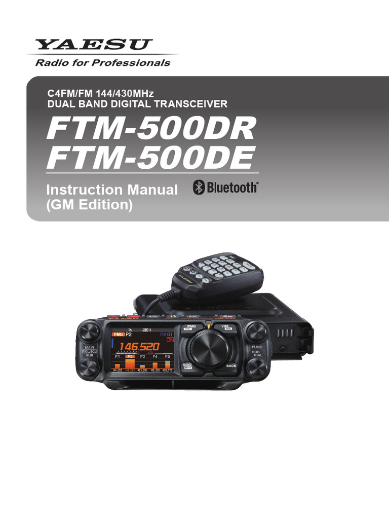 Ftm 500dr de gm eng 2304 a pdf global positioning system radio