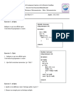 Examen Remplacement