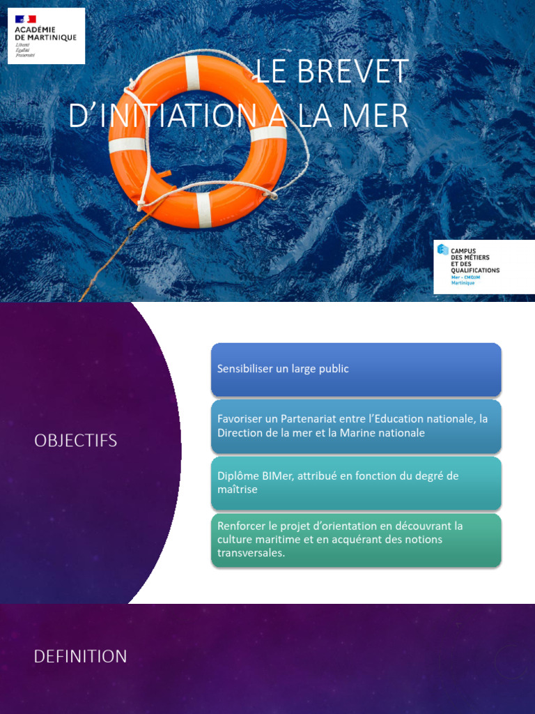 Brevet d'Initiation à la Mer | PDF