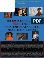The History of Gospel Music Part 4: Contemporary Gospel Music (1997-Present)