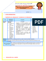 1º E8 S3 Sesión D1 PS Identificamos Hábitos Saludables