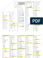 Formulario Derivadas e Integrales