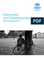 Nationality and Statelessness - Handbook For Parl. UNHRC