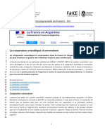 01 La Cooperation Scientifique