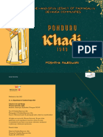 Poshitha - Khadi A Social Internship