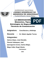 1er. Trabajo La Negociacion Elementos Tipos Estrategias de Negocion y Tecnicas Comunicacion