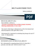 4-Bscn Bioavailabilty &distribution