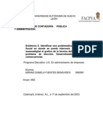 EVIDENCIA 2 Identificar Una Problemática de Impacto Social en Donde Se Pueda Intervenir.