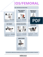 Rutina Glúteos y Femoral Miércoles