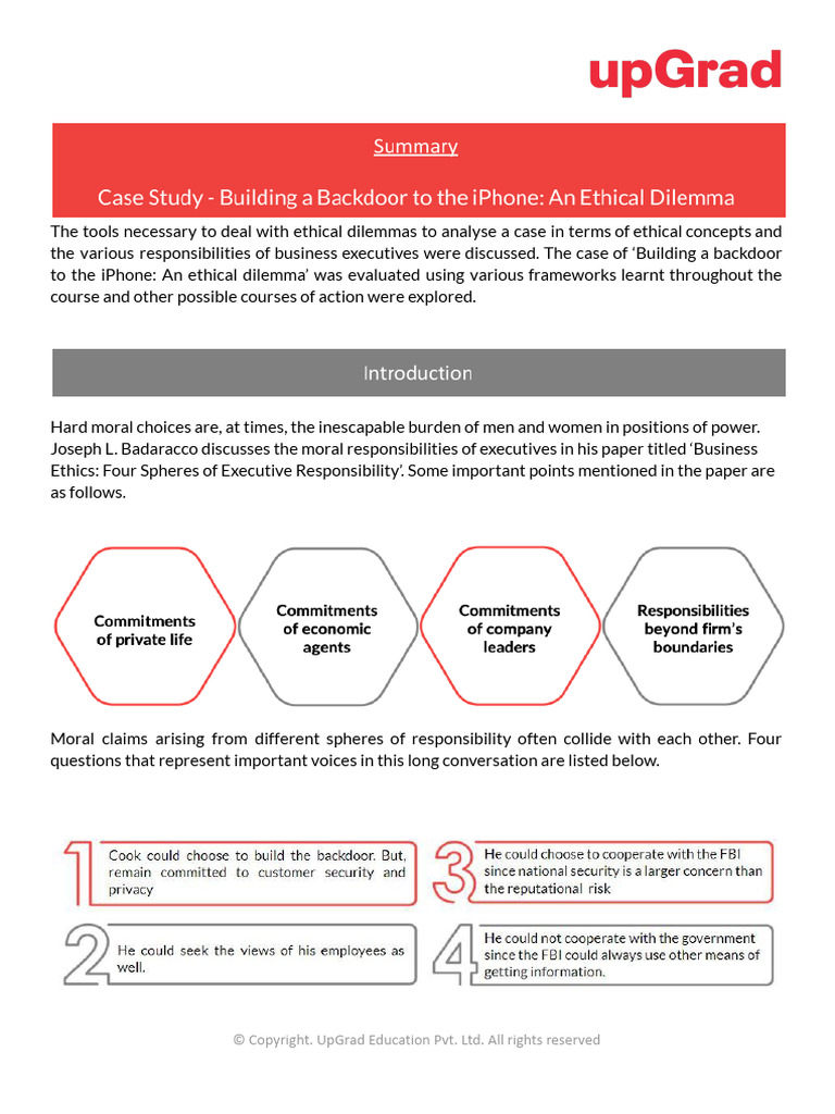 Summary+Doc-Case+Study +building+a+ Backdoor +to+the+iphone | PDF ...