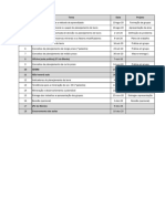 Calendário PMI3220 - Planejamento de Lavra de Minas