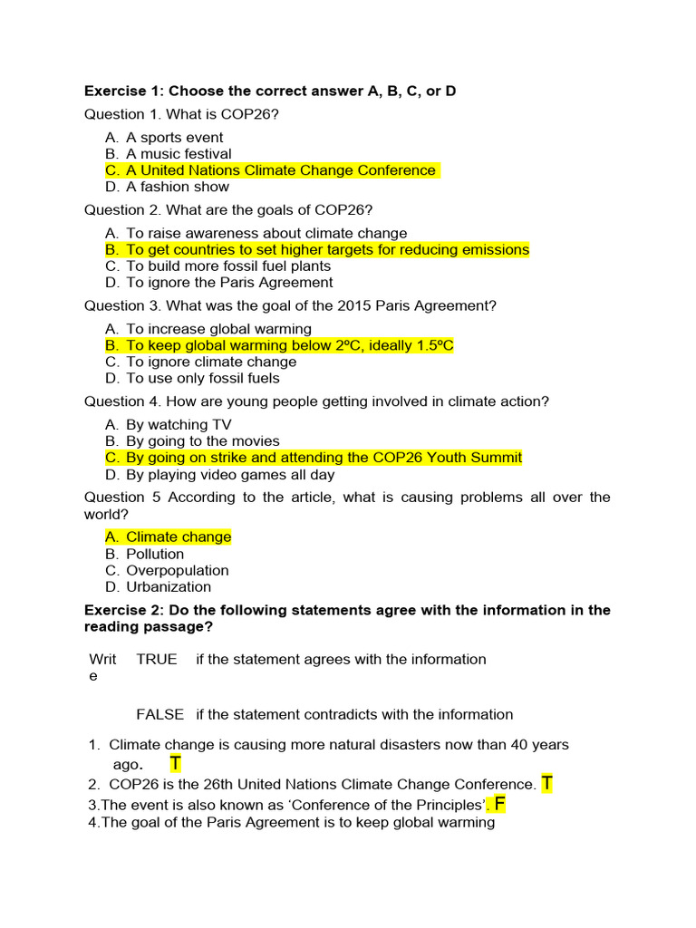 Exercise 1 Pdf