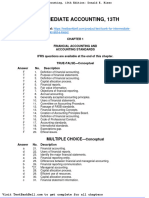 Test Bank For Intermediate Accounting 13th Edition Donald e Kieso