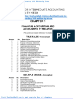 Test Bank For Intermediate Accounting 16th Edition by Kieso