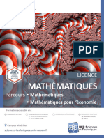 Licence Mathematique Diff