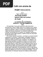 Cafe Con Aroma de Mujer Gaitan Salom. Fernando