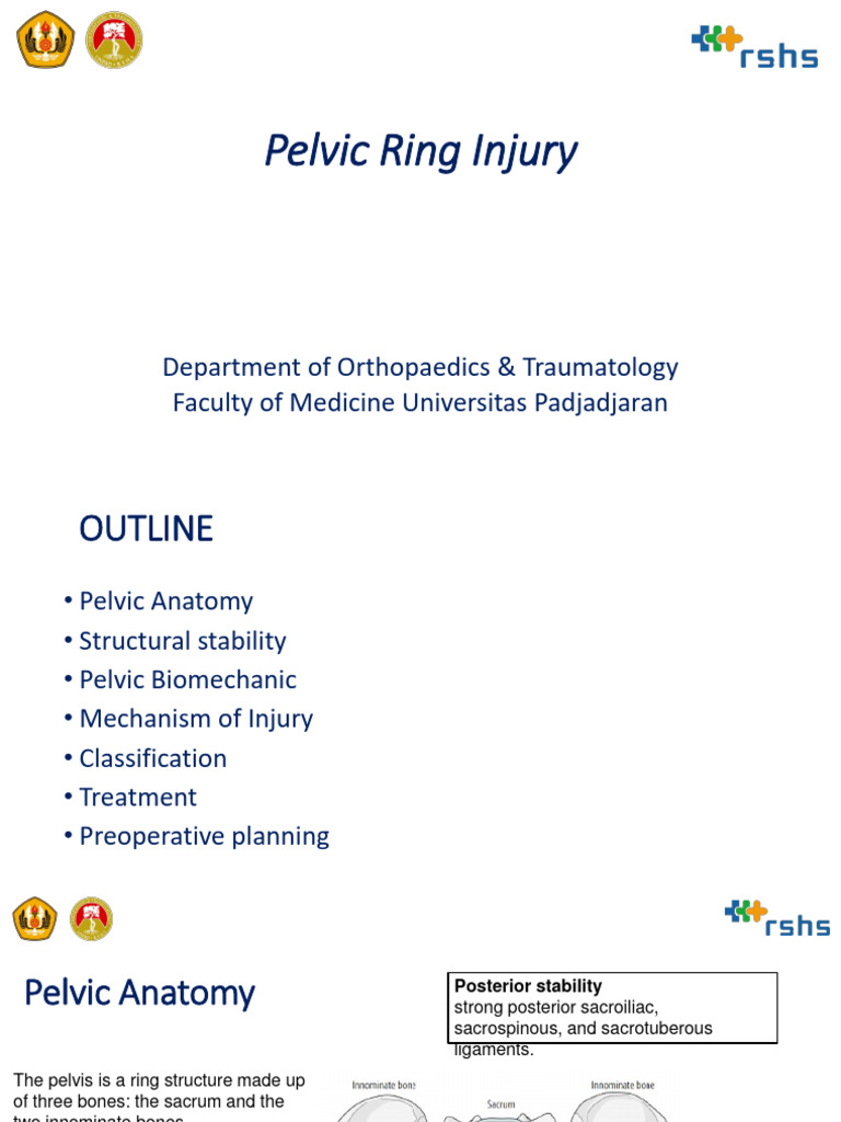 DR Naseh Pelvic Ring and Compartment Syndrome PDF Pelvis