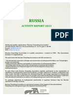 Russian Tunneling Association Report