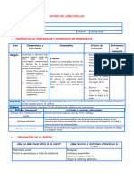 Sesión de Aprendizaj3